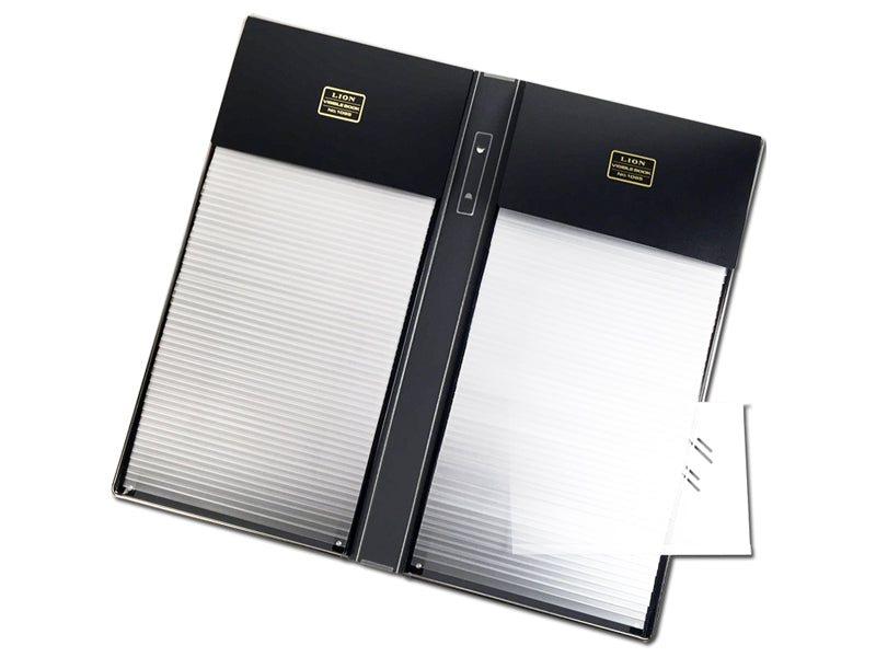 Lion 1085N 100 Pocket Visible Record Book