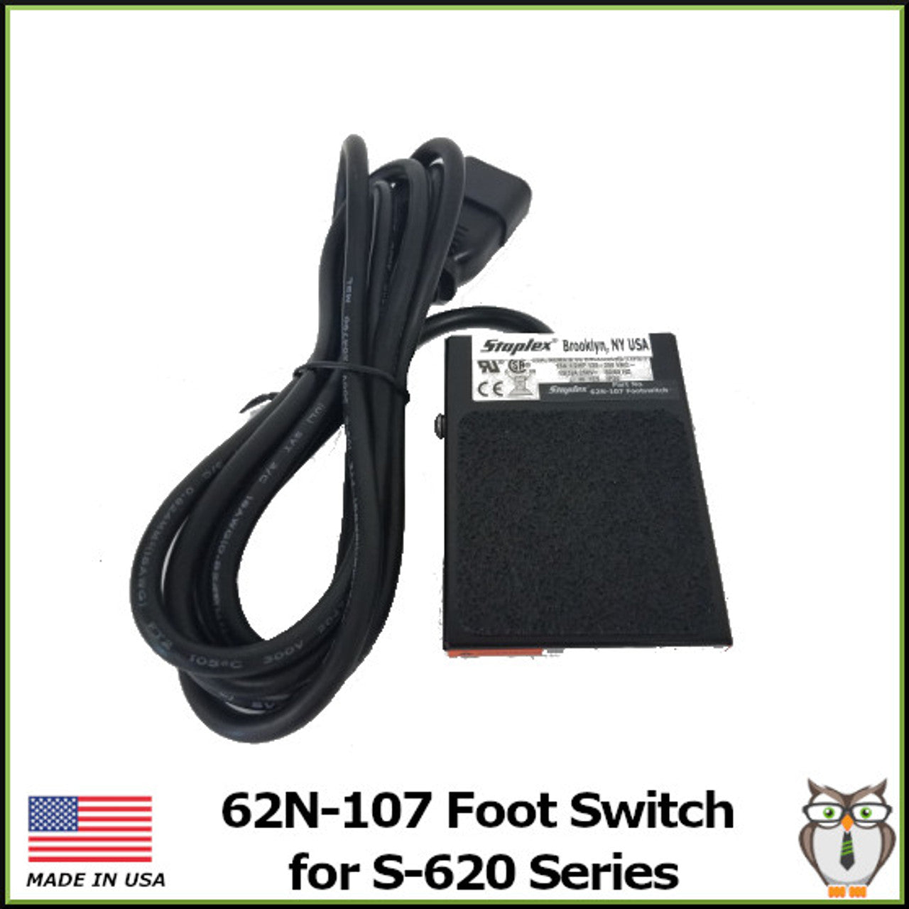 Staplex® 62N-107 Foot Switch for S-620 Series