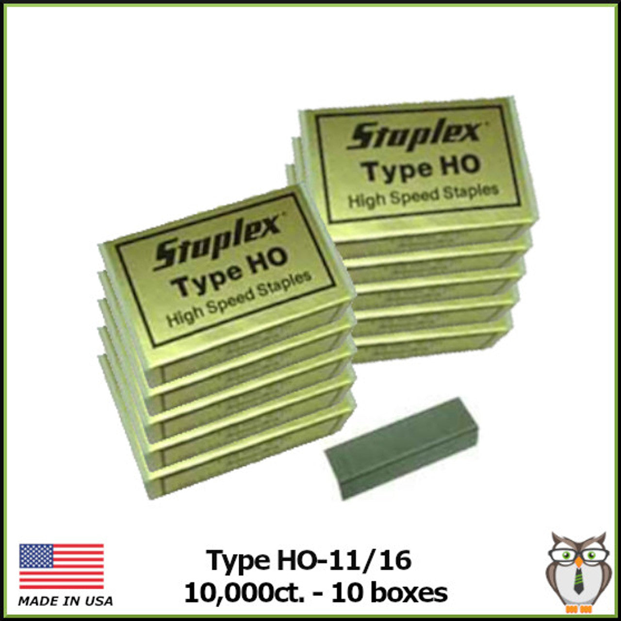 Staplex ® 11/16" High Speed Staples (10,000ct. - 10 Boxes)