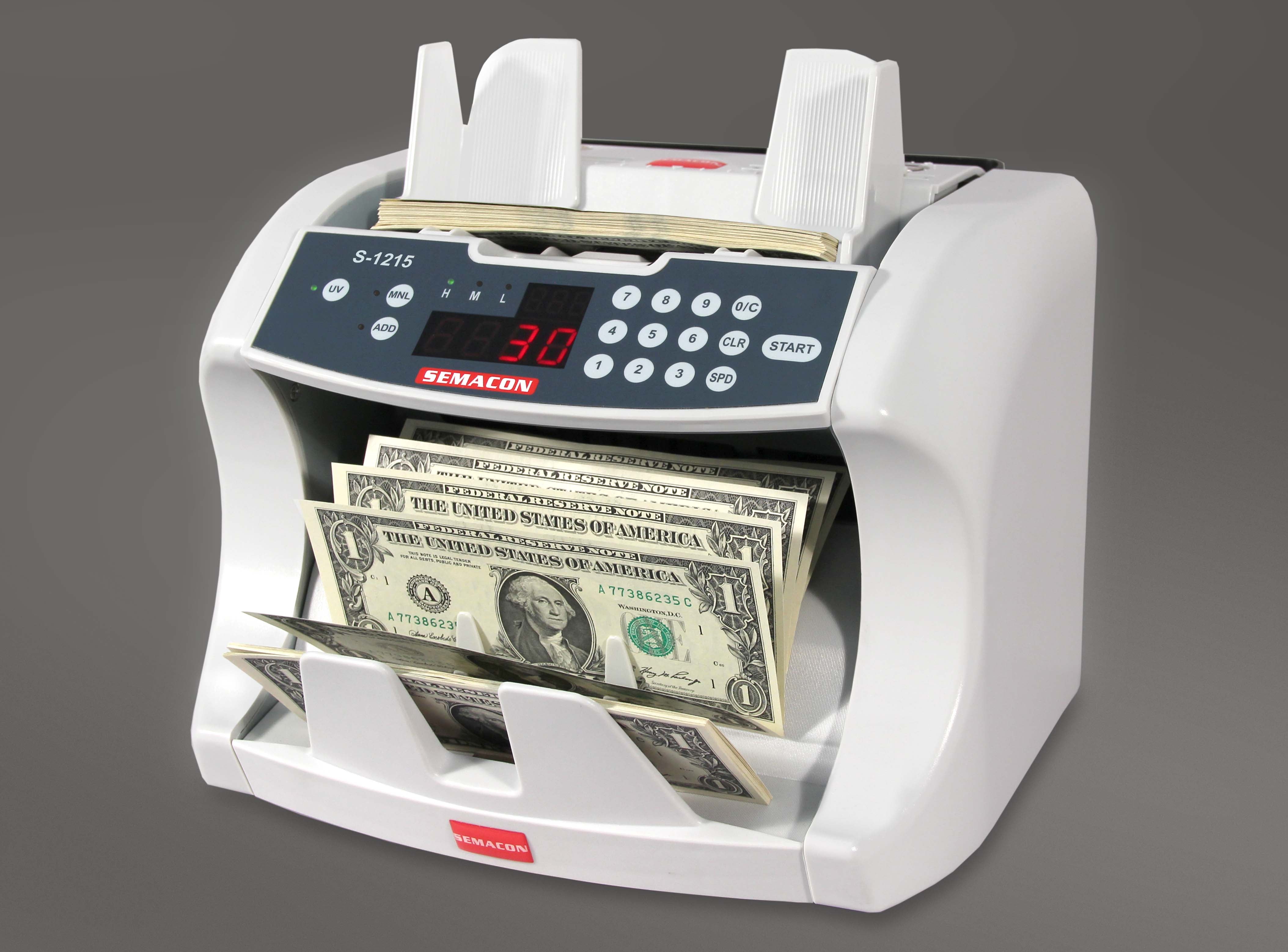 Semacon - S-1215 Belize Currency Counter with UV Detection