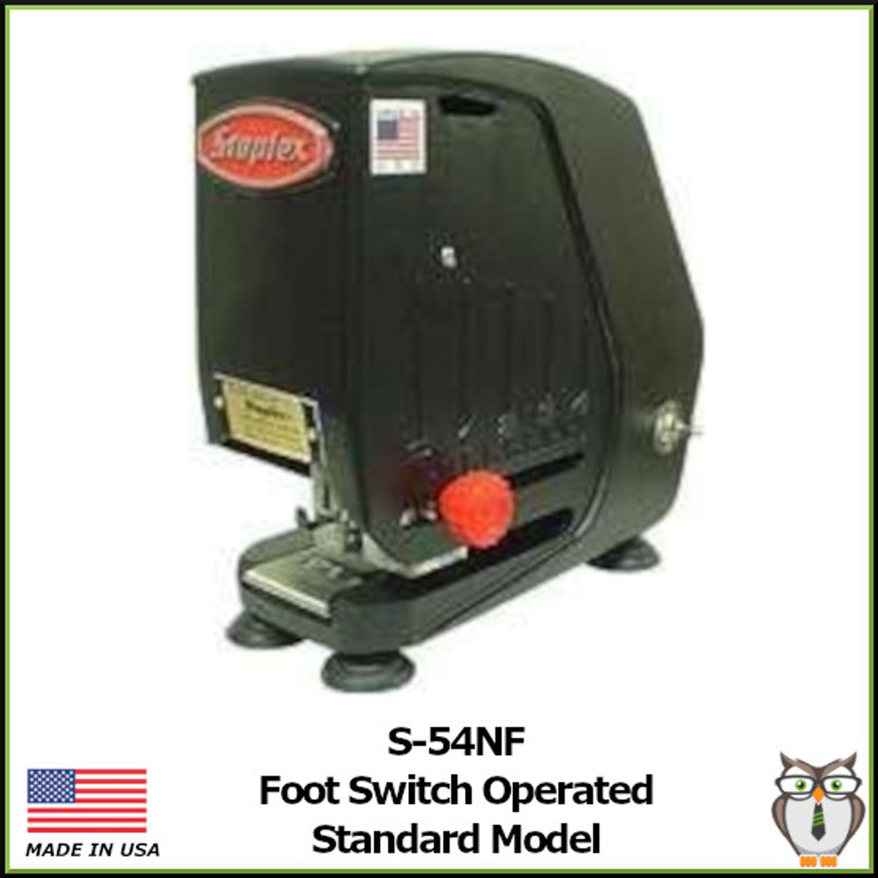 Staplex ® S-54NF Foot Switch Operated Standard Automatic Electric Stapler