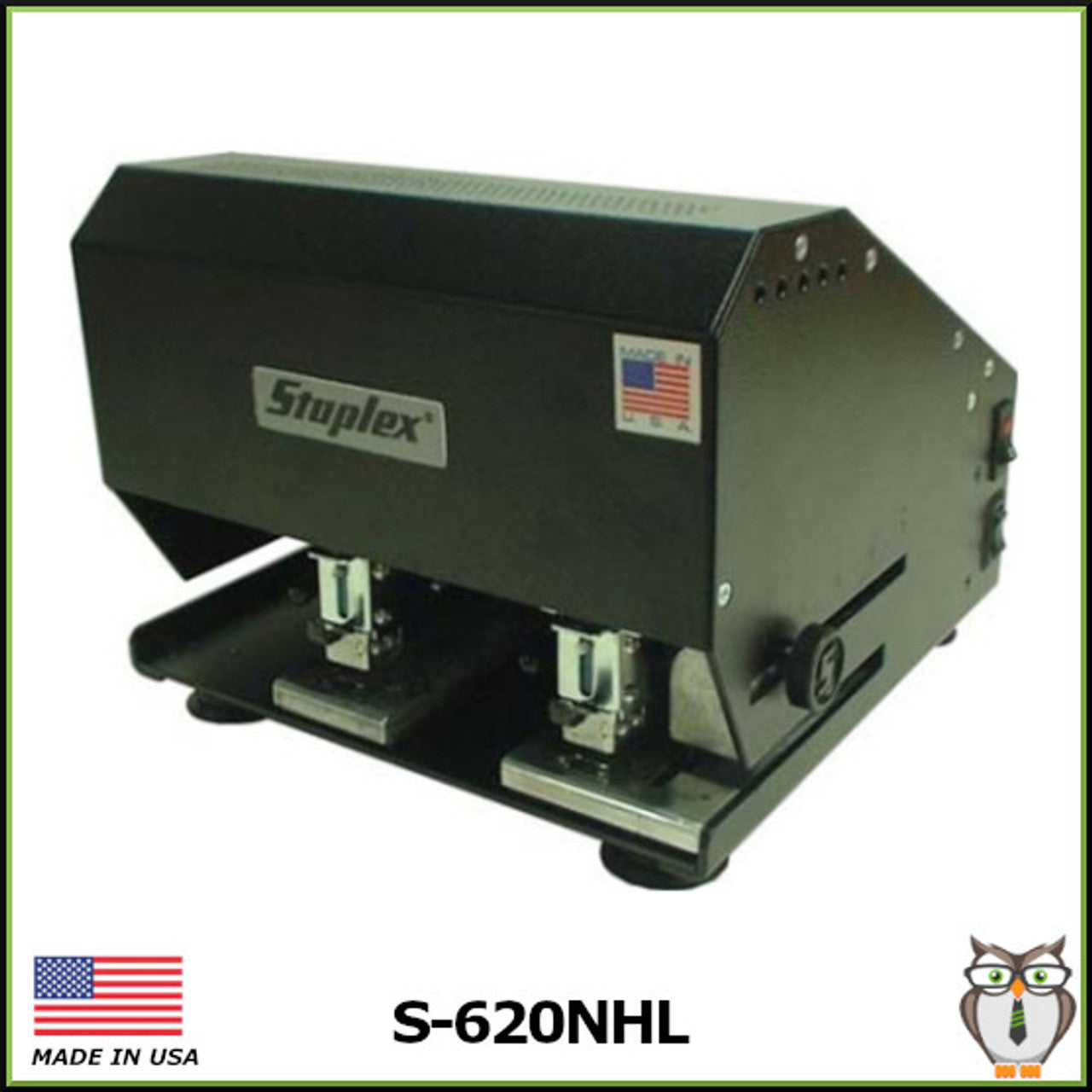 Staplex ® S-620NHL Double Header Electric Stapler