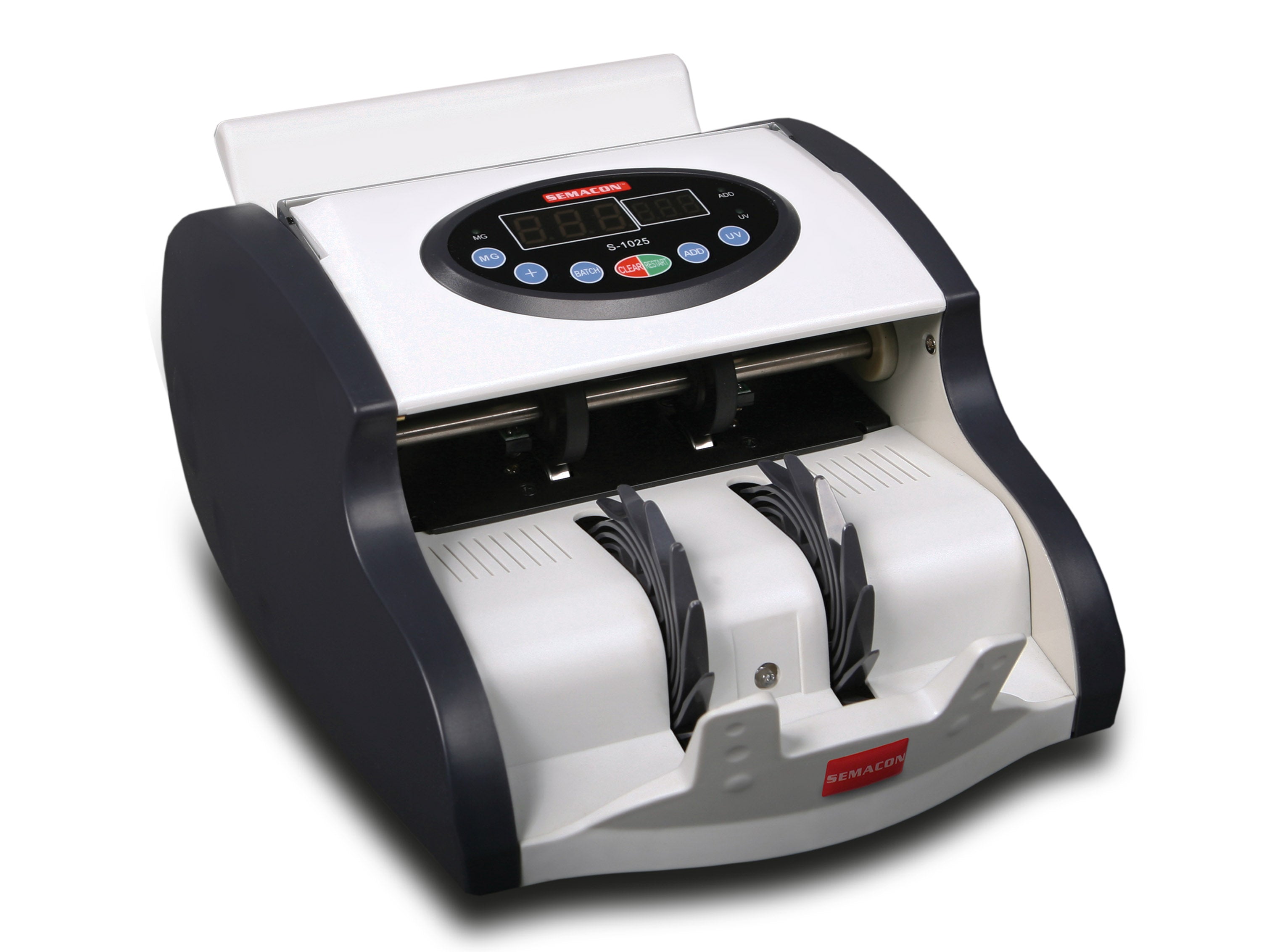 Semacon - S-1025 Mini Currency Counter with Memory, UV & Magnetic Counterfeit Detection