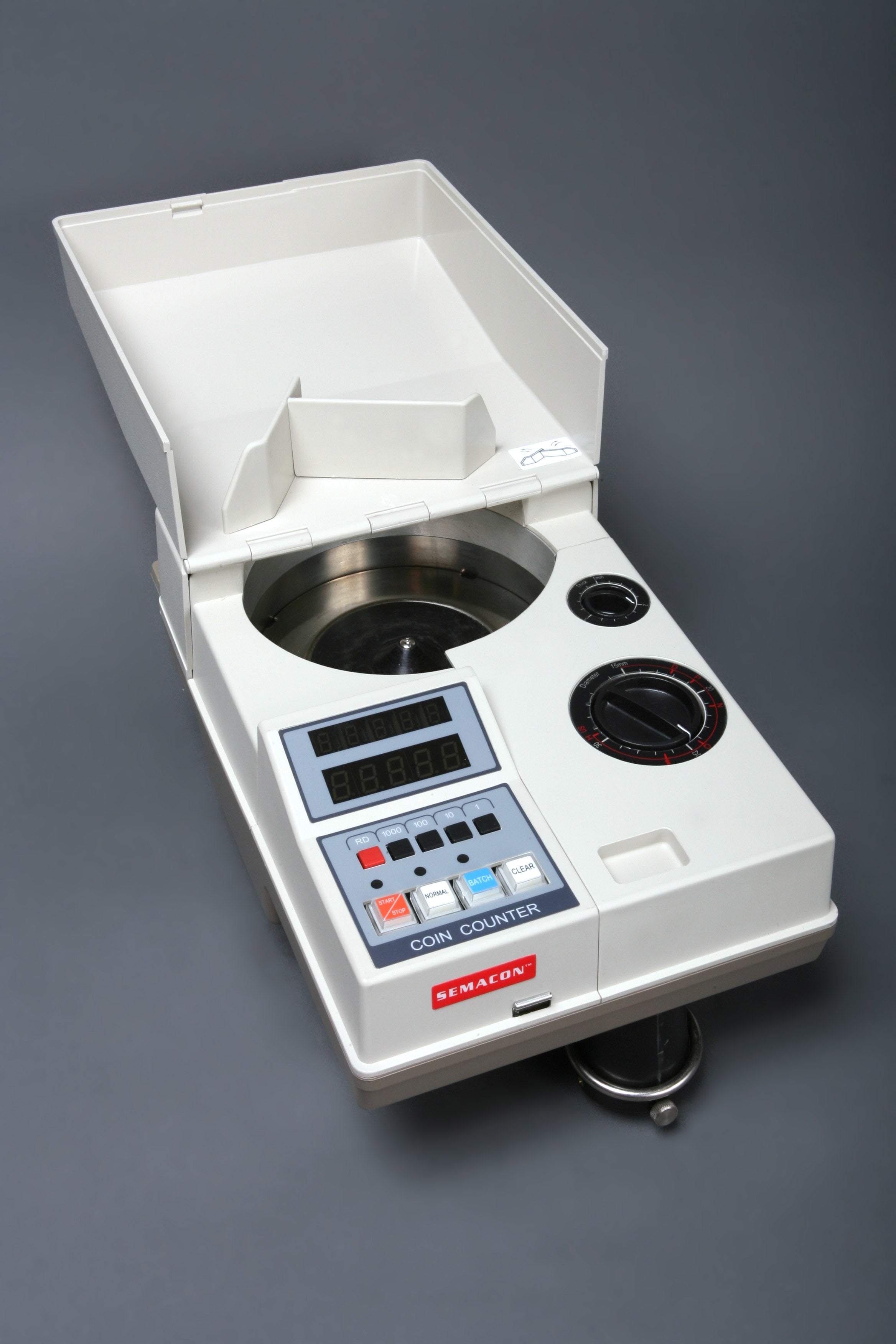 Semacon - S-120 Electric Heavy Duty Coin Counter, Offsorter & Packager – High-Volume Coin Processing