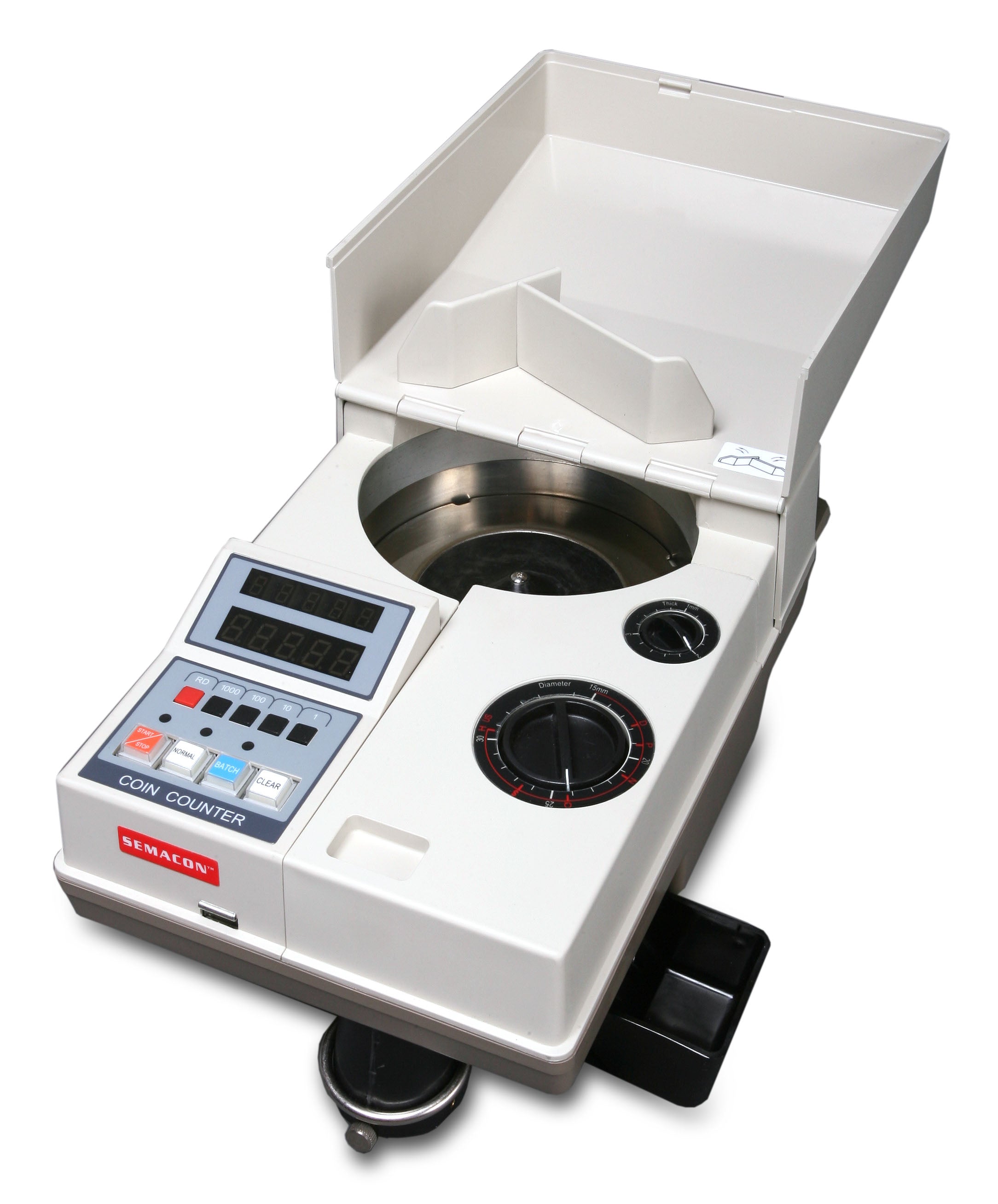 Semacon - S-120 Electric Heavy Duty Coin Counter, Offsorter & Packager – High-Volume Coin Processing