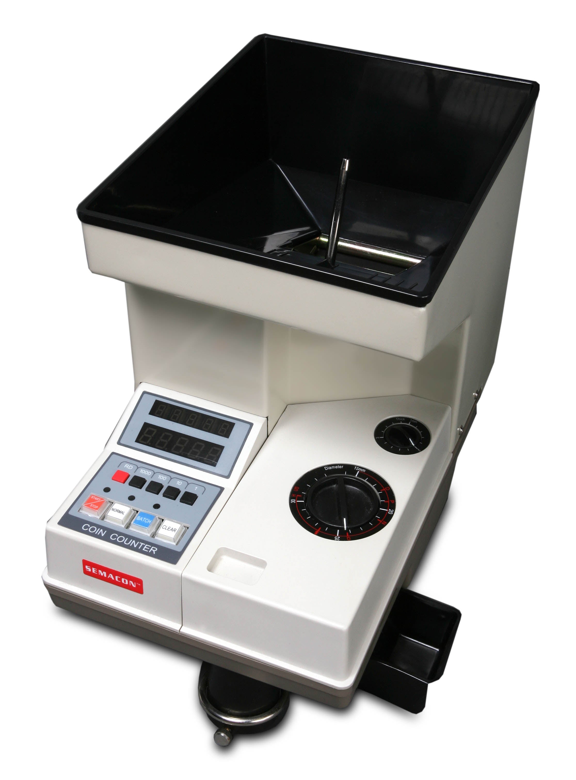 Semacon S-140 Electric Heavy Duty Coin Counter, Offsorter & Packager – High-Capacity Coin Processing