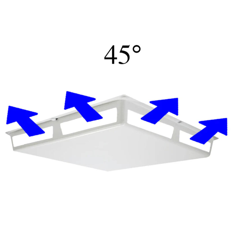 Elima-Draft - 45 Degree Commercial Vent Cover (24" x 24")