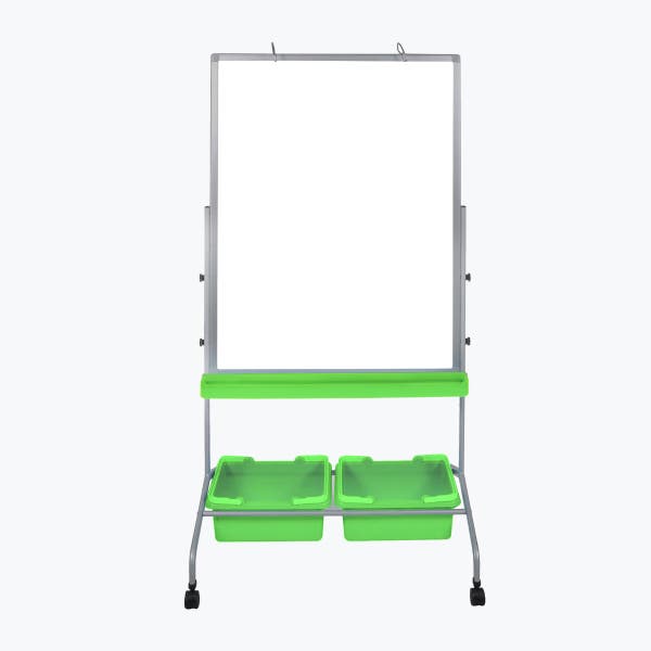 Luxor - Classroom Chart Stand with Storage Bins