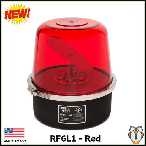 TriLite RF6L1 LED AC Rotating Beacon Light