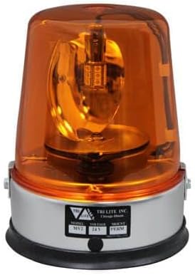 TriLite MV2LED AC/DC Rotating Beacon Lights - 24V Magnetic or 120V Permanent Mount