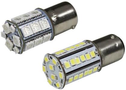 TriLite MVLP Replacement LED Light Bulbs - LED Upgrades for Rotating Warning Beacons - 12V, 24V, or 110-120V - BA15D Base - Long-Life Industrial LED Retrofit