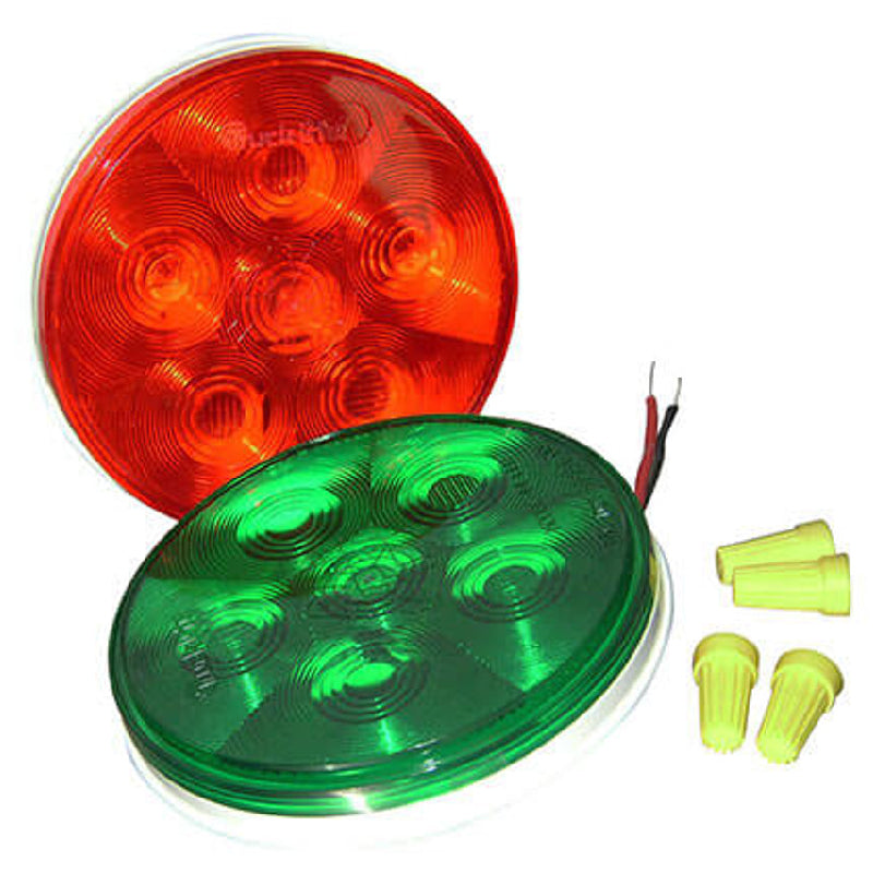 TriLite 12 Volt LED Replacement Bulbs (Red & Green) Lamp Assembly