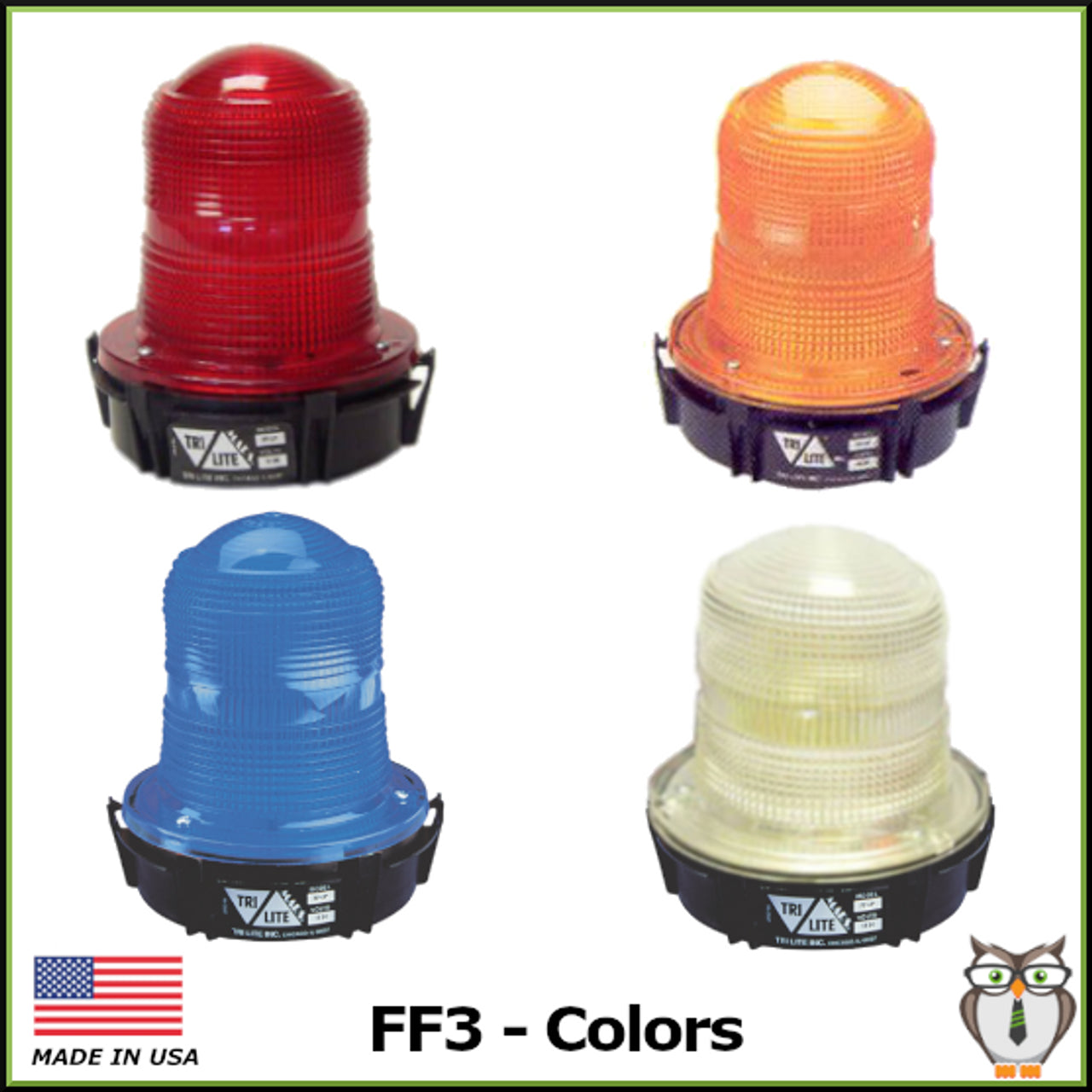 TriLite FF3 DC Flashing Light