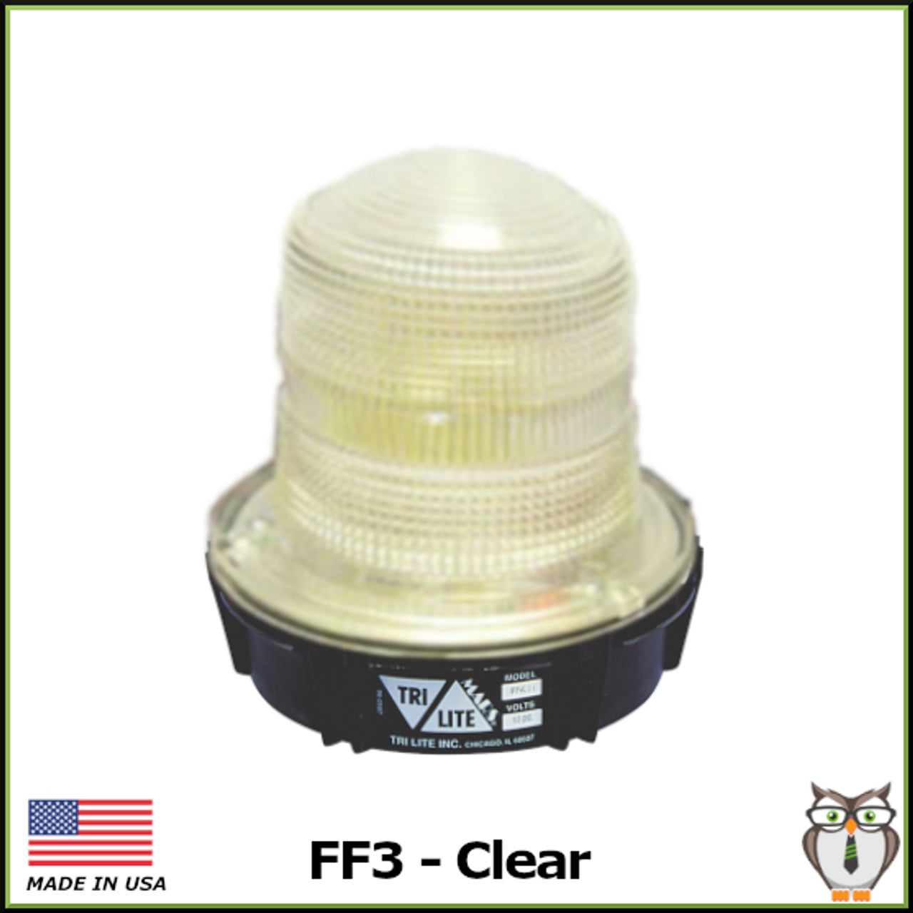 TriLite FF3 DC Flashing Light