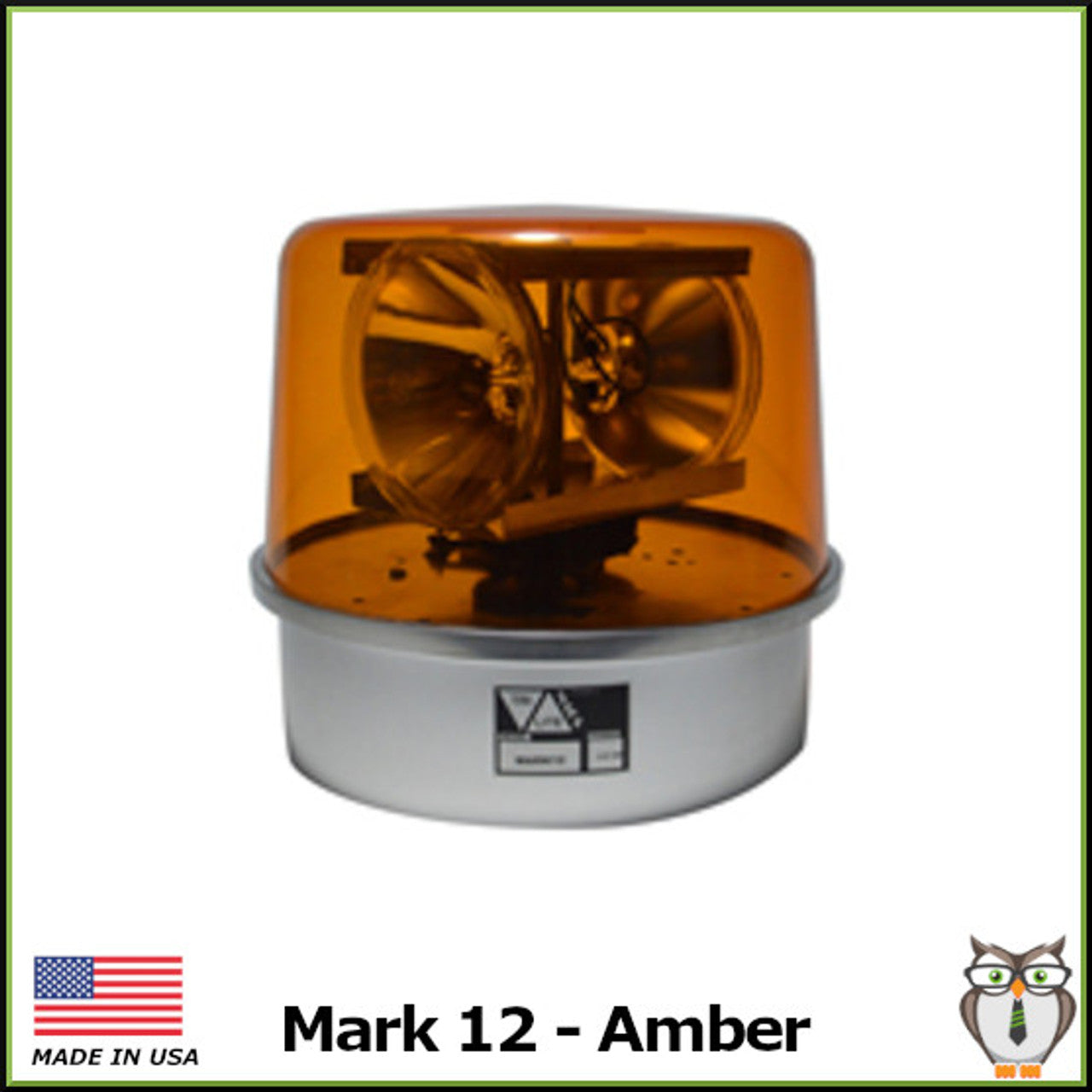 TriLite Mark 12 AC/DC Rotating Beacon Light
