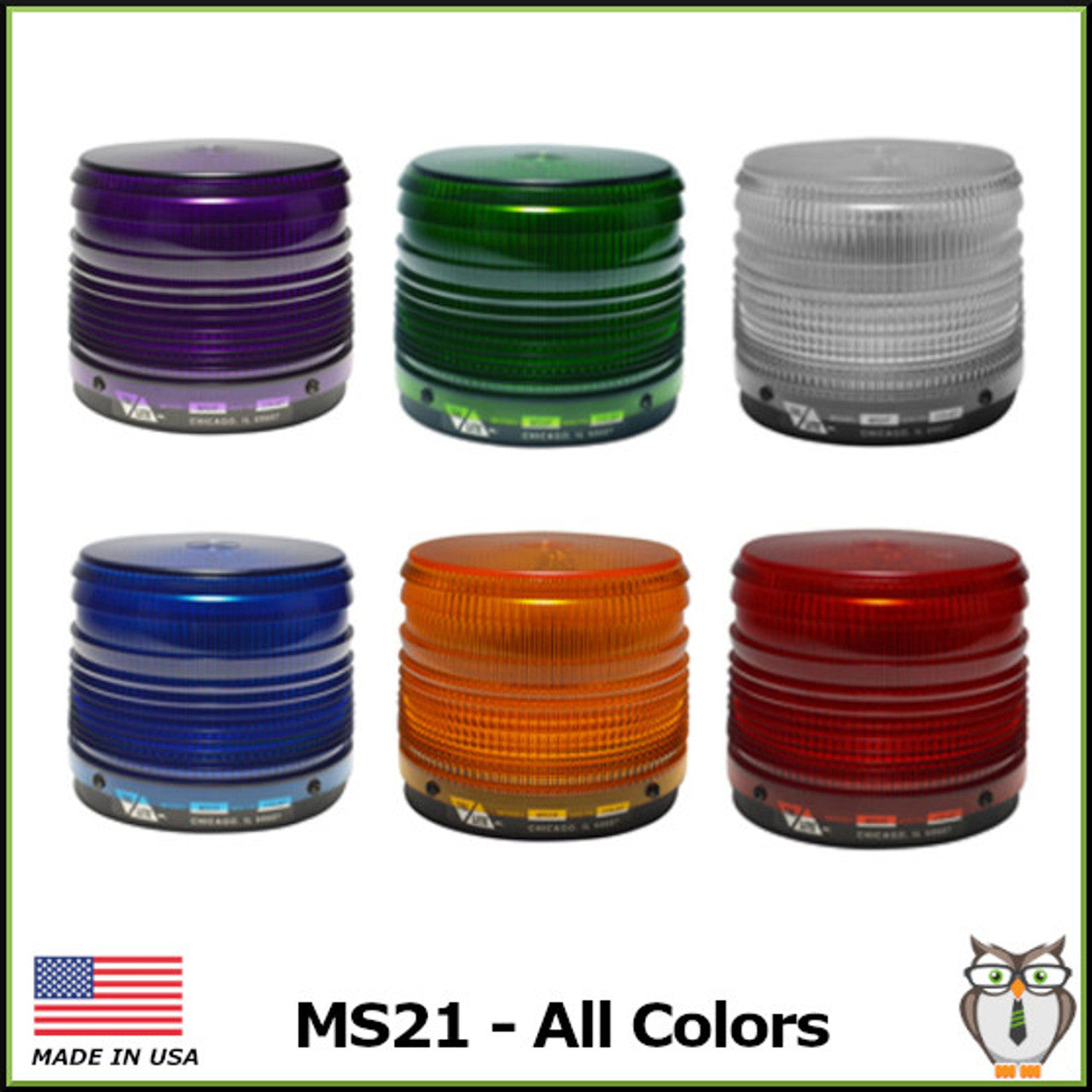 TriLite MS21 DC Strobe Warning Light