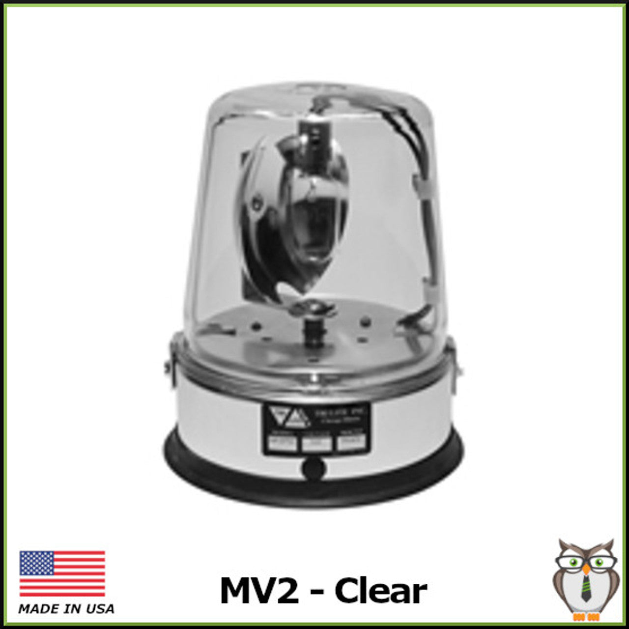 TriLite MV2 AC/DC Rotating Beacon Light