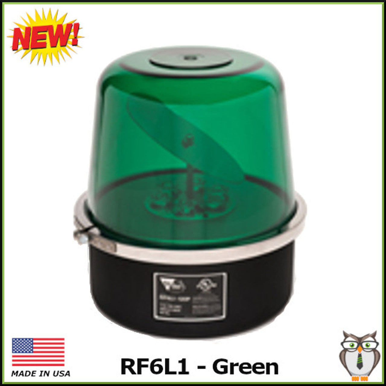 TriLite RF6L1 LED AC Rotating Beacon Light