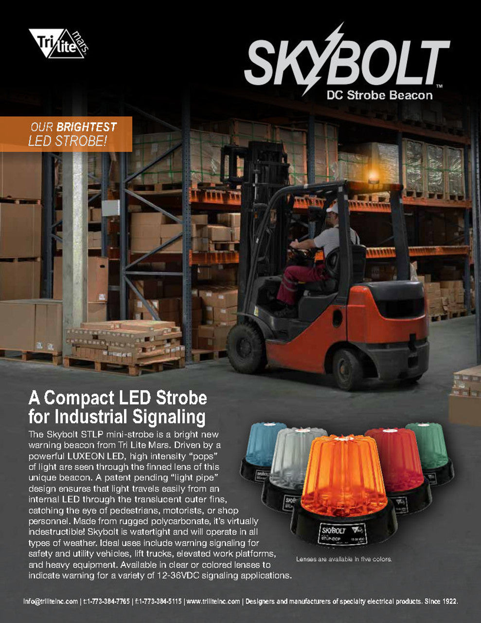 TriLite Skybolt Emergency Beacon