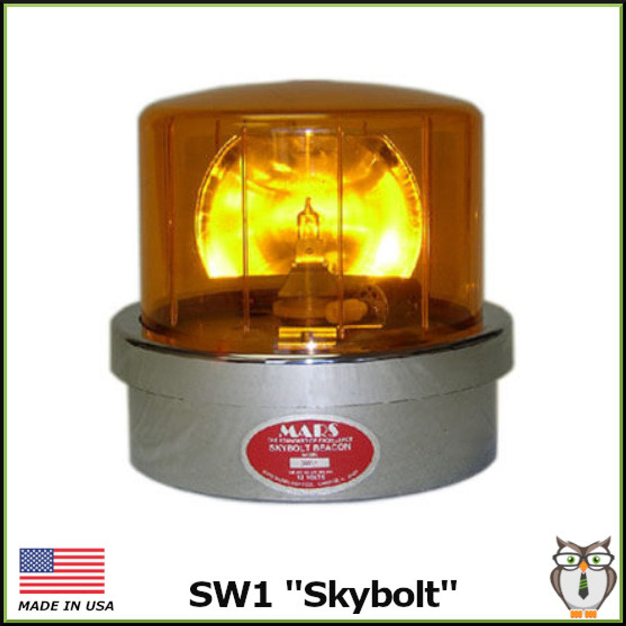TriLite SW Skybolt DC Rotating Beacon Light
