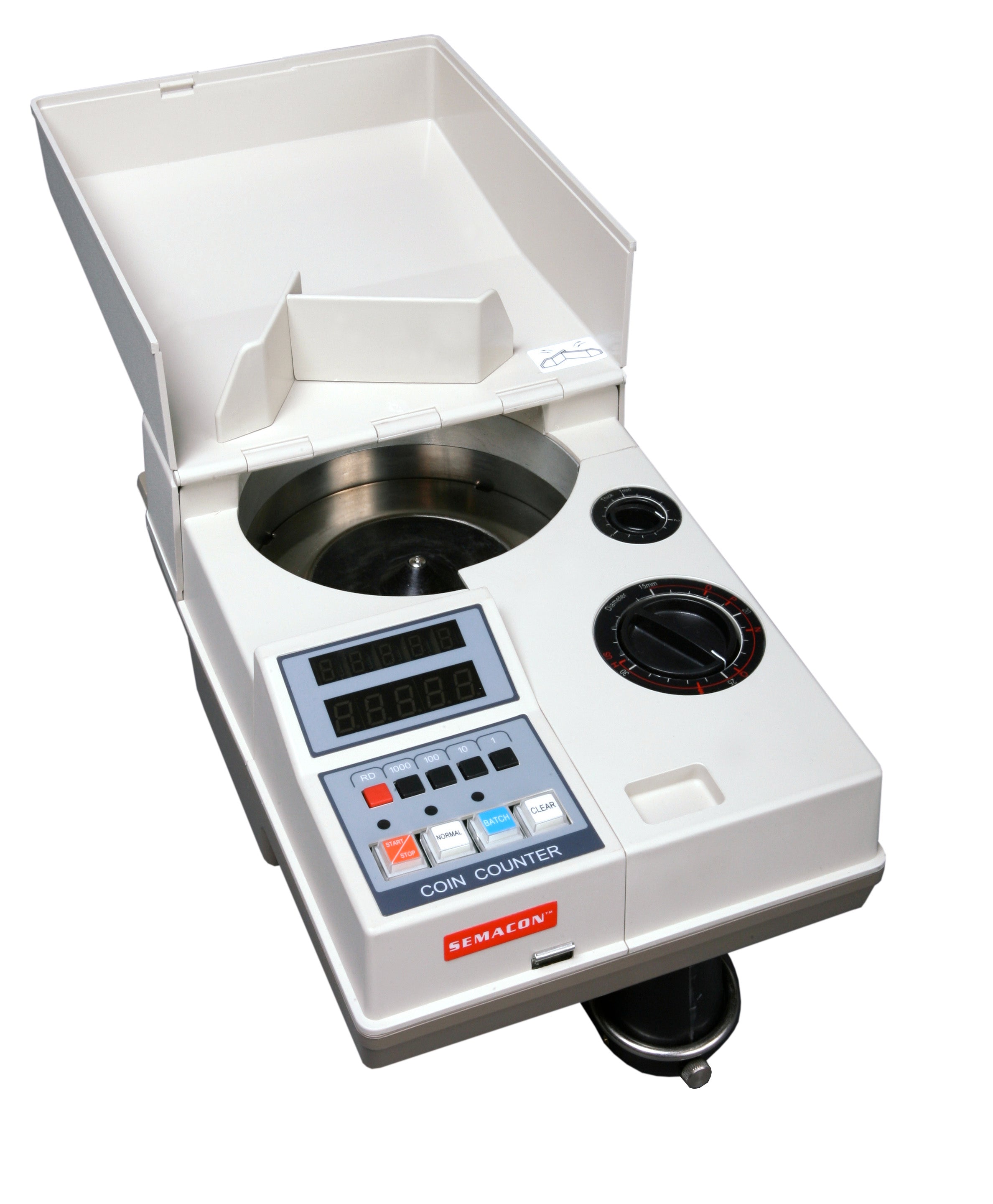 Semacon - S-120 Electric Heavy Duty Coin Counter, Offsorter & Packager – High-Volume Coin Processing