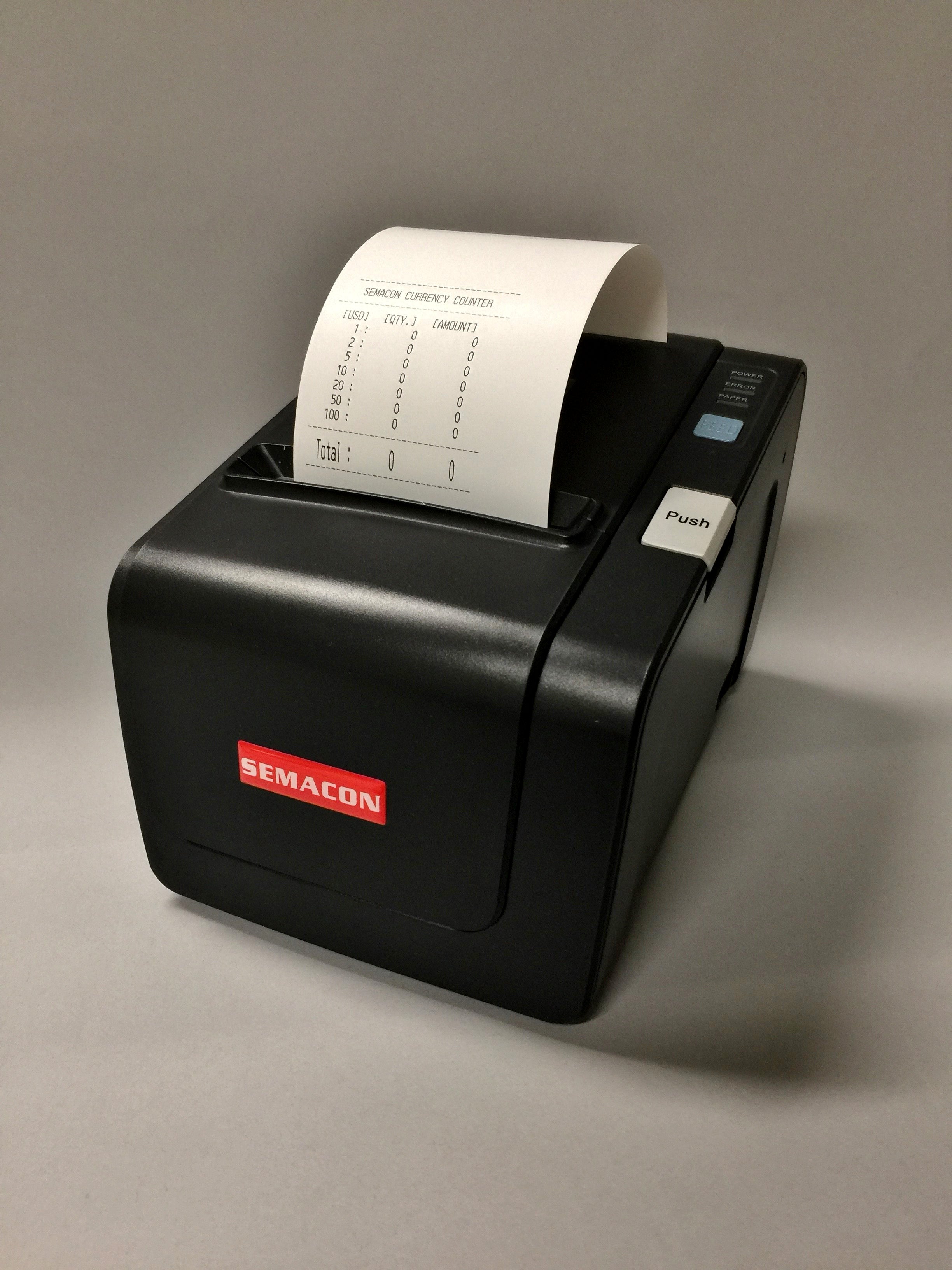 Semacon - TP-2080 Thermal Receipt Printer for S-530, S-2200 & S-2500 Currency Discriminators
