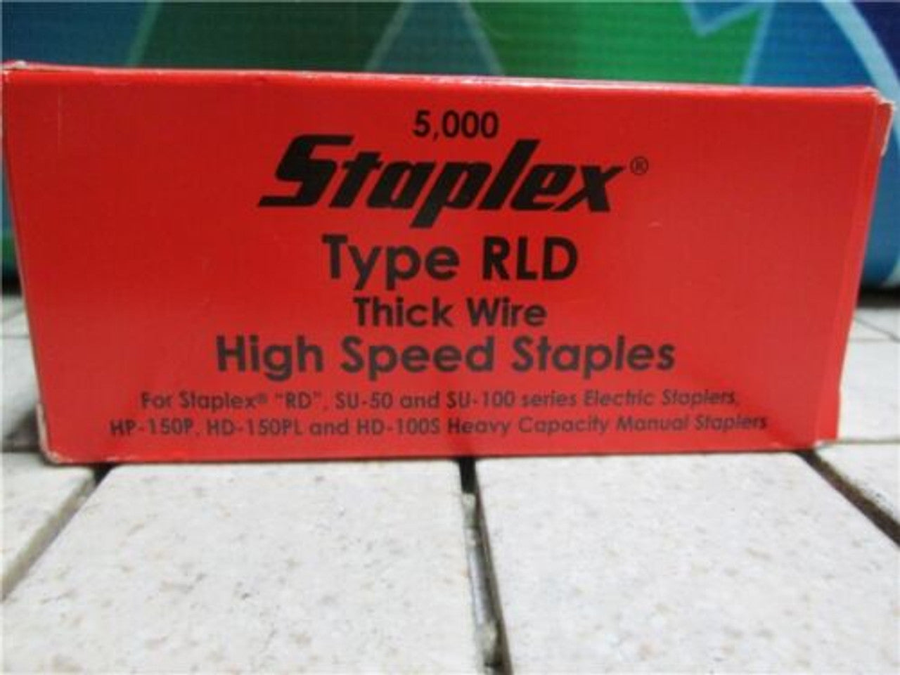 Staplex RLD Staples For RD Models,  5 Boxes of 5,000 25,000 Total
