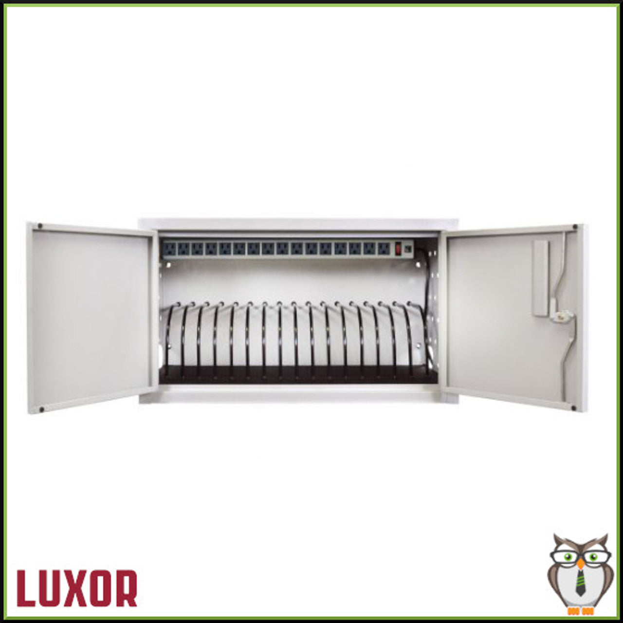 Luxor 16-Tablet Wall / Desk Charging Box