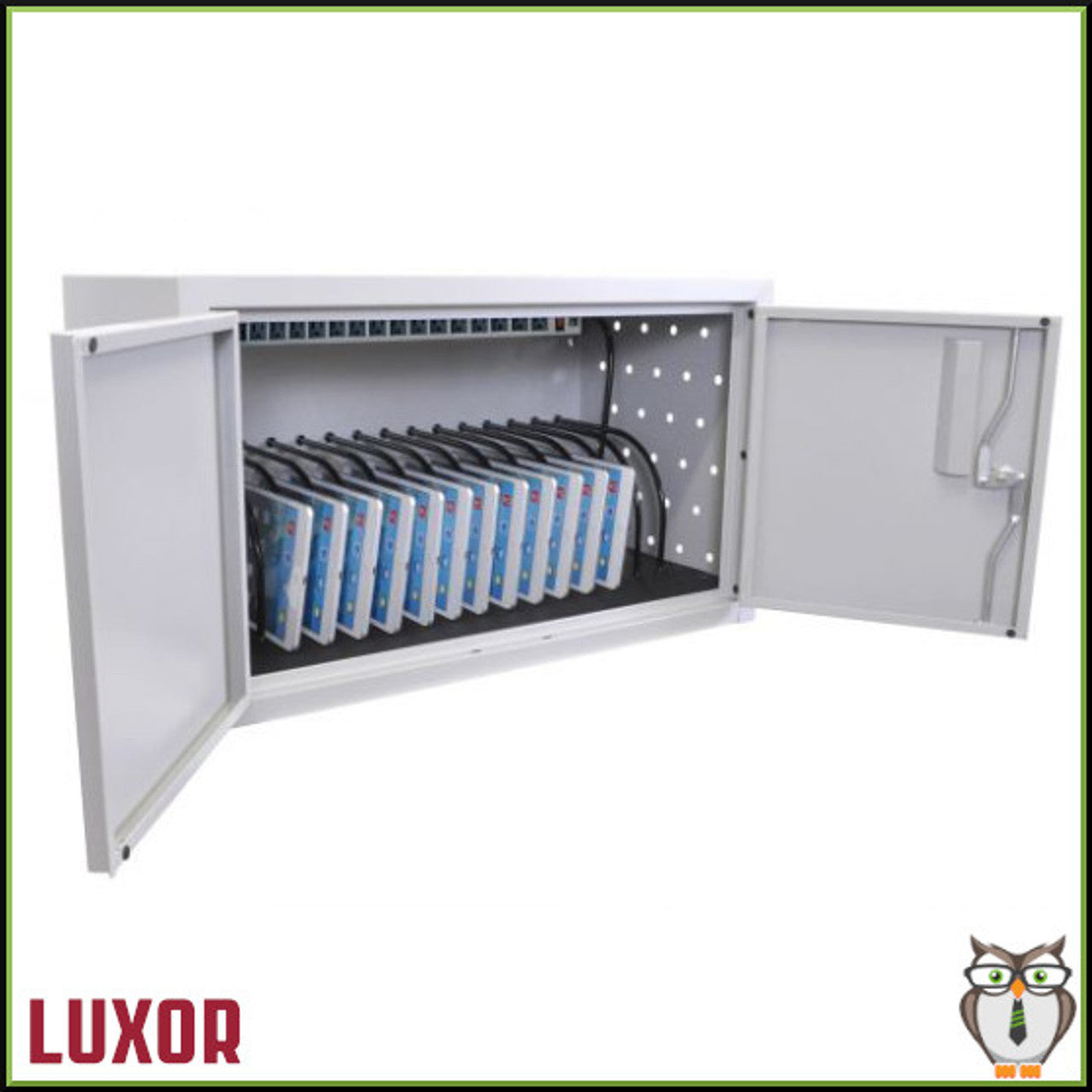 Luxor 16-Tablet Wall / Desk Charging Box