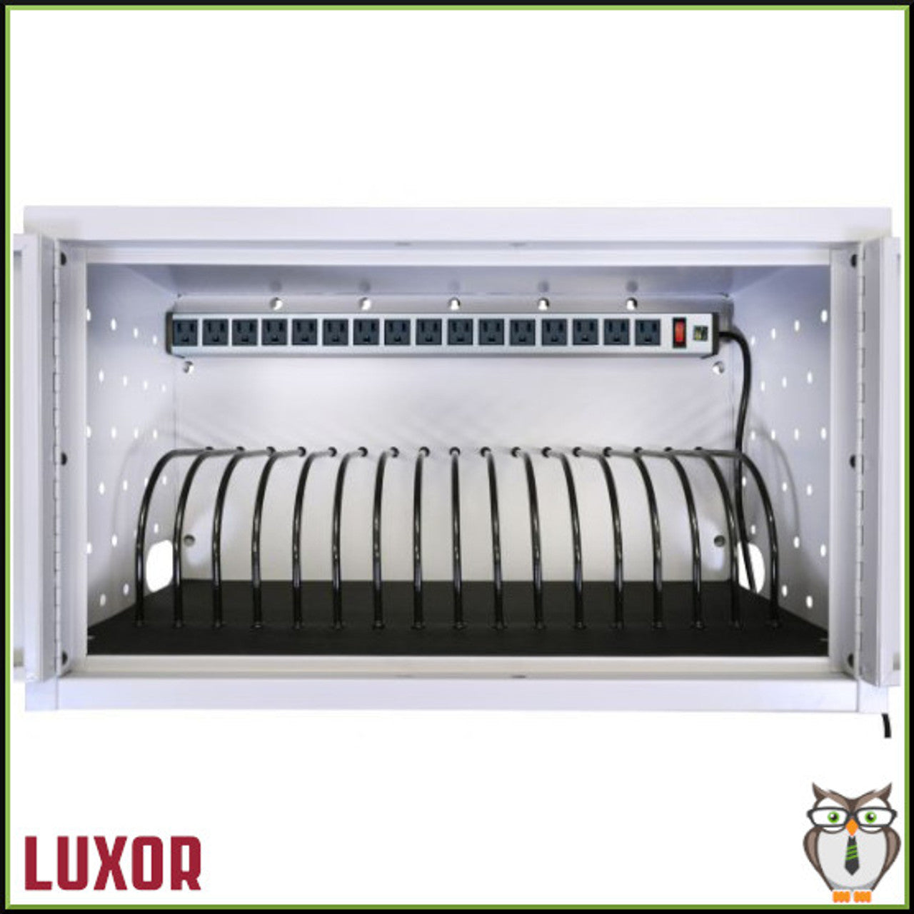 Luxor 16-Tablet Wall / Desk Charging Box