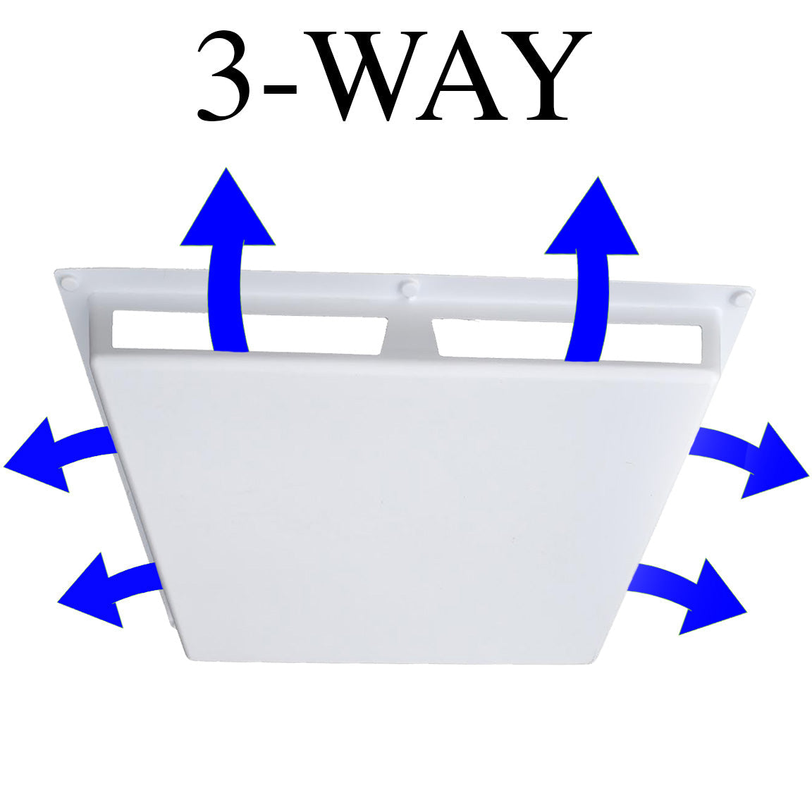 Elima-Draft 3-Way 24 x 24 Magnetic Air Deflector / Diffuser Cover