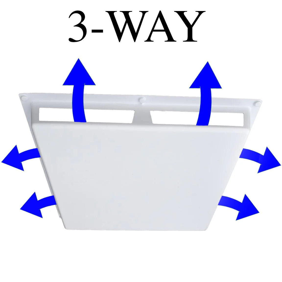 Elima Draft - 3-Way Air Deflector Vent Cover
