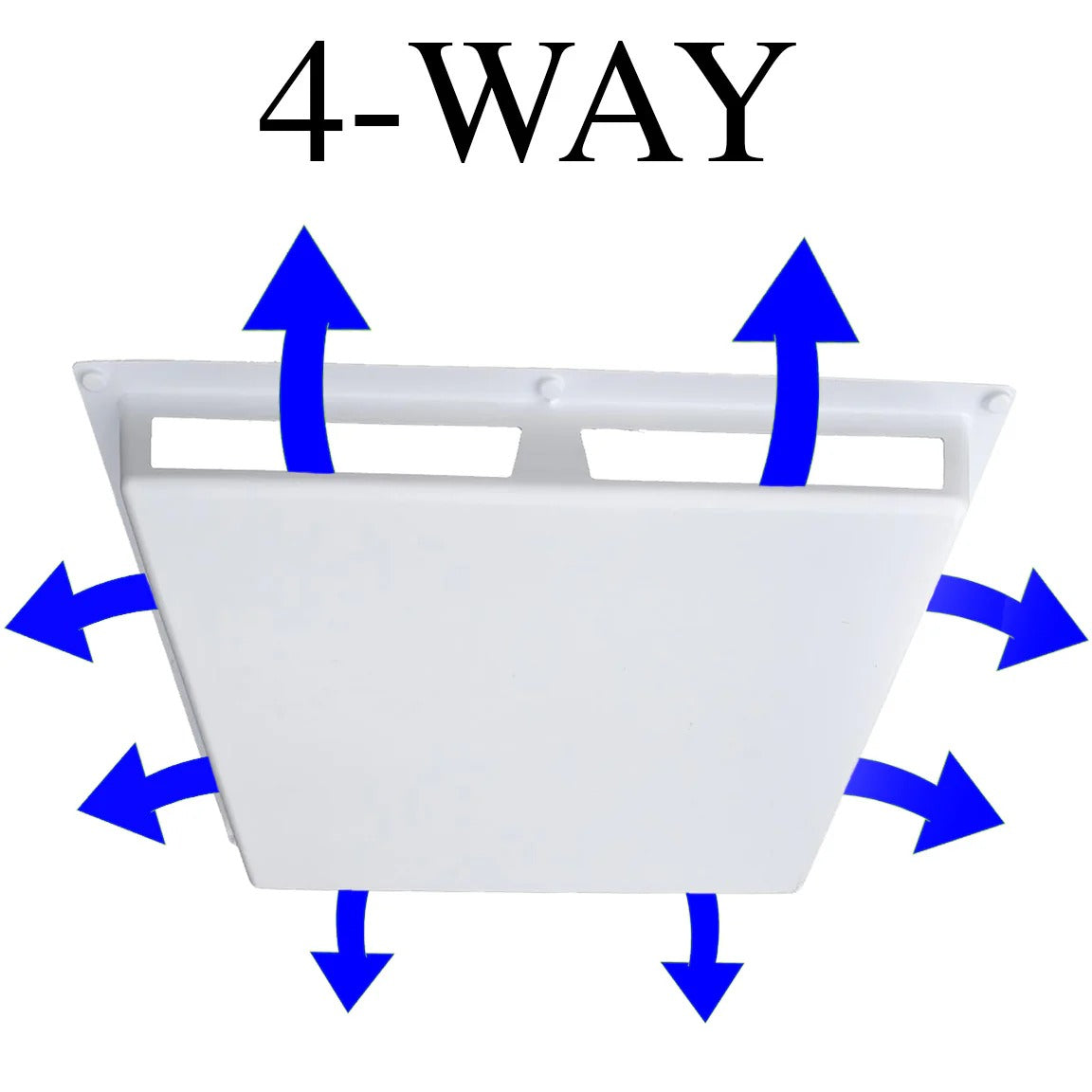 Elima Draft - 4-Way Air Deflector Vent Cover