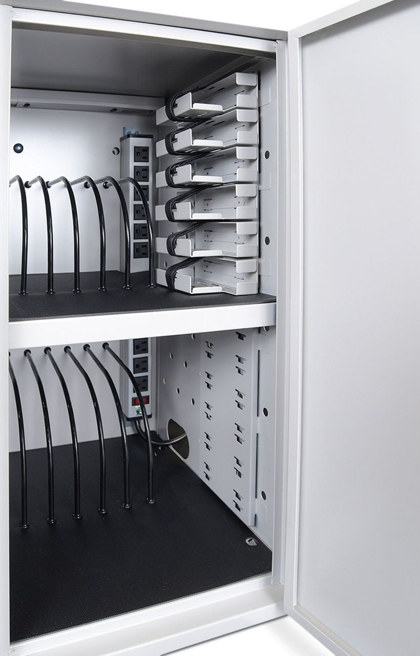 Luxor 12-Tablet / Chromebook Vertical Wall / Desk Charging Box