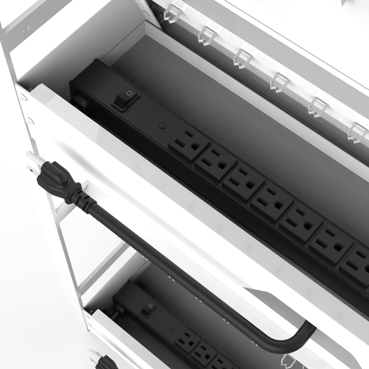 Luxor 32-Tablet / Chromebook Open Charging Cart